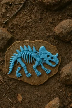 Stegosaurus fossil
