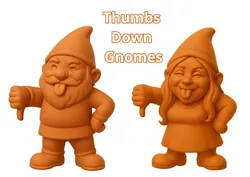 Thumbs Down Garden Gnomes