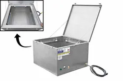 UV Box for Packages - Kills 99.99% of Viruses - 120V - (15) UVC Fluorescent Lamps - UV Oven - Holds 26"L x 26"W x 16"H Packages - Wire Basket