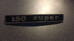 vespa super 150 embleem