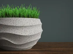 Wavy Bowl Planter