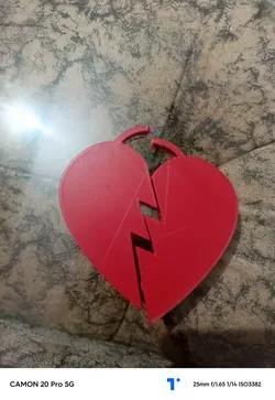 3D printer bestanden | 3MF | Gebroken hart