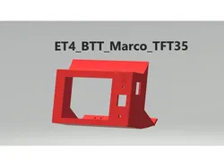 Anet ET4: Bigtreetech TFT35 Frame