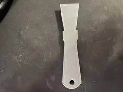 BED SCRAPER WITH HOOK NO SUPPORTS