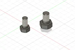 Bolts M5, M6