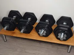 Dumbbell hex rim