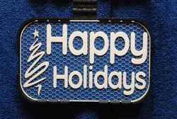 Happy Holidays sign