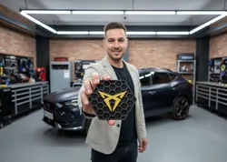 Hex design CUPRA coaster (Untersetzer)