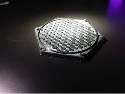 hexagon pattern stackable coaster