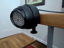 Infrared IR Illuminator Shelf Clamp