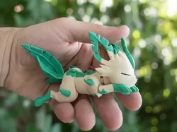 Juguete Flexible Articulado Leafeon - Modelo de impresión 3D gratuito