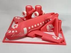 Lara Bee Dream Plane Toy Kit Card