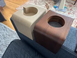 Lovesac Sactional Armrest Cup Holder with Notch
