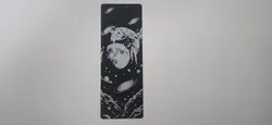 Moons Planets Galaxy Space Bookmark
