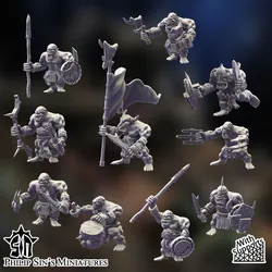 Orcs / Wild Orcs (Melee & Bows)