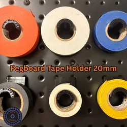Pegboard Tape Holder 20mm