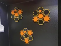 Prusa Core One+ Hex magnetic hooks