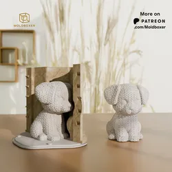 Silicone Mold System - Knitted Dog – Master & Box