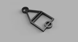 squidgame keychain 3D Print Model in Keychains 370082