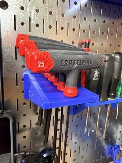 T-Handle holder for Wall Control with OpenSCAD