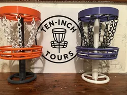 Ten-Inch Tours: Miniature Disc Golf Baskets