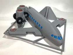 Toy Plane Kit Card