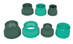 Universal Abluftschlauch Adapter Set