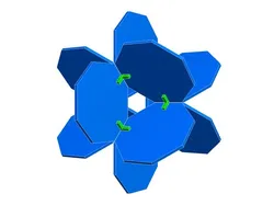 18 Part Holden Octahedral Polysurface