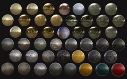 45 Metal Seamless PBR Textures Texture