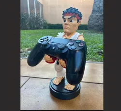 Akuma and Ryu Joystick 3D Print Model in Monsters & Creatures 560879
