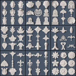Architectural kit bash 3D model