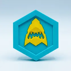 Badges & Coins STL Download - Kamen Rider Abyss Medalby Okami Yuzuru