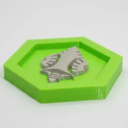 Badges & Coins STL Download - Kamen Rider Verde Medalby Okami Yuzuru