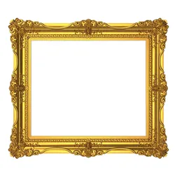 carved frame 3D model