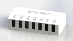 Case for USB2.0 HUB splitter-7Port