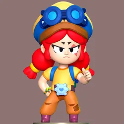 Characters & Creatures STL تنزيل - Jessie - Brawl Stars - LoveModels