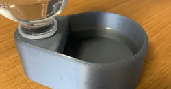 Chicken drinking trough