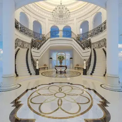 classic stairs entrance hall 3D model