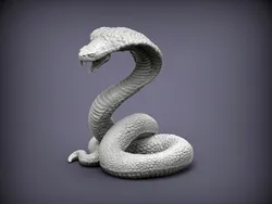 Cobra 3D Print Model in Sculpture 560158
