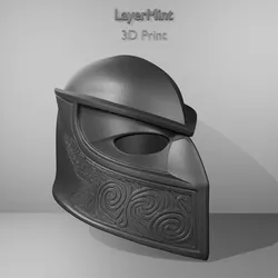 Cosplay STL Download - Ancient Warrior Full Helmet – Decorative Fantasy Armorby LayerMint