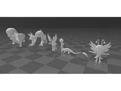 Dandy's World: Twisted - 9 Models