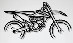 Dirt Bike Silhouette