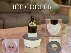 Enfriamiento de hielo para cerveza o refrescos -Cola Fanta Sprite - Modelo de impresión 3D gratuito