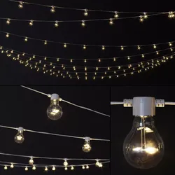 Garland and Bulb String 2 3D model
