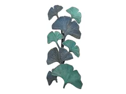 Ginkgo decorative wall sculpture composition