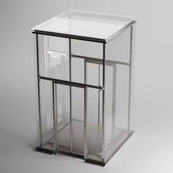 Glass Elevator 3D model