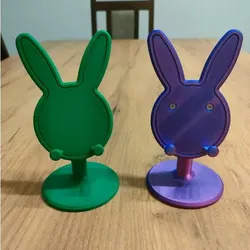 Gratis Other STL indir - Bunny Phone Stand-two versions - DGA