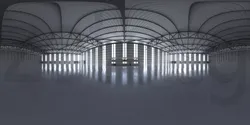 HDRI - Airplane Hangar Interior 2  Texture