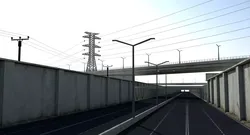 Highway box Low-poly 3D model