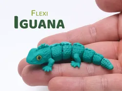 Iguana flexible - Modelo de impresión 3D gratuito